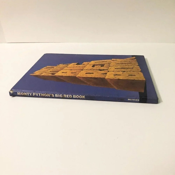 Vintage 1971 Monty Pythons Big Red Book  Hardcover Comedy - Picture 5 of 16